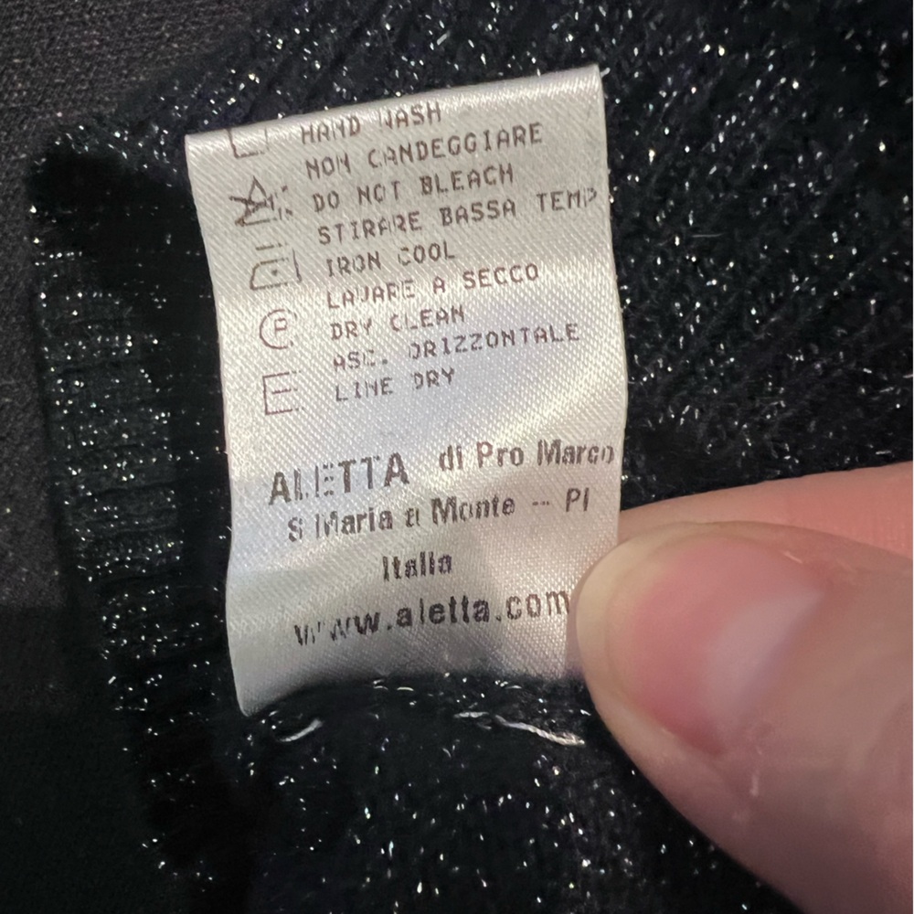 Aletta Baby Wool and Cashmere  Smiley Face sweater -size 9 months, Made in Italy - Picture 3 of 4